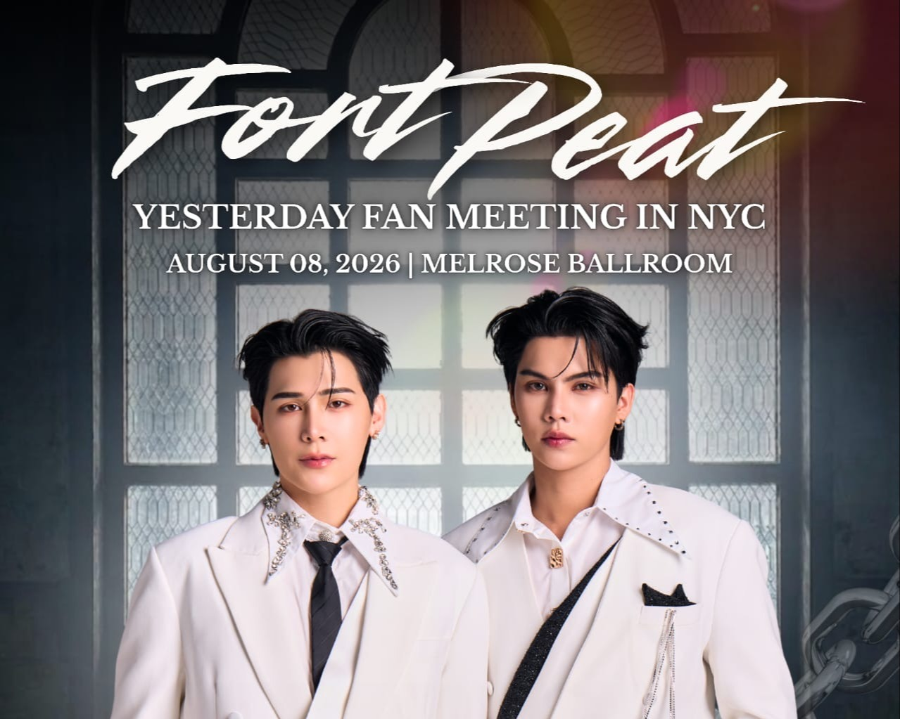 FORTPEAT: YESTERDAY FAN MEETING IN NYC | Buy & Sell Tickets | Tixel